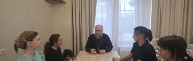 Духовную беседу в Центре провел настоятель Свято-Ильинского храма протоиерей Димитрий Болтонов